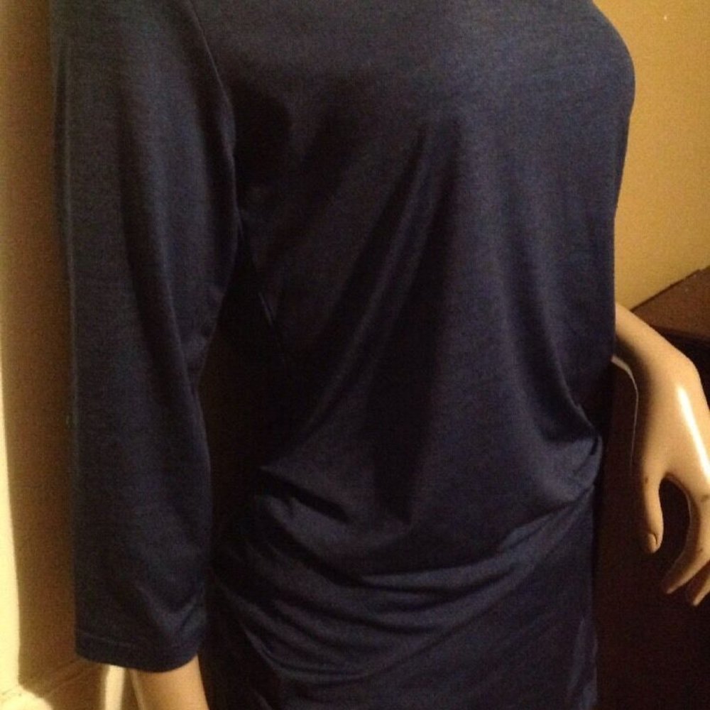 The Limited PM Sexy Casual Blue Blouse